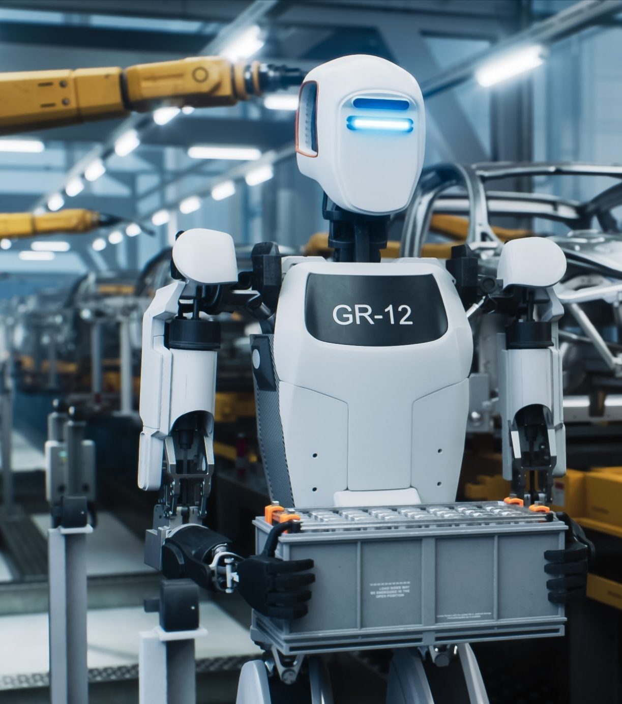 Robot in a Car Factory